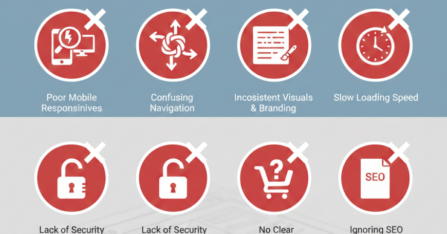 7 Common Mistakes to Avoid in Website Designing