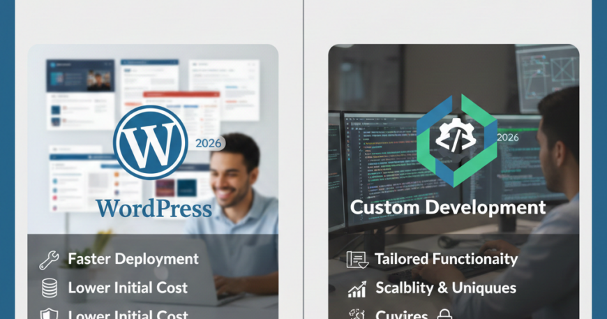 WordPress vs Custom Development