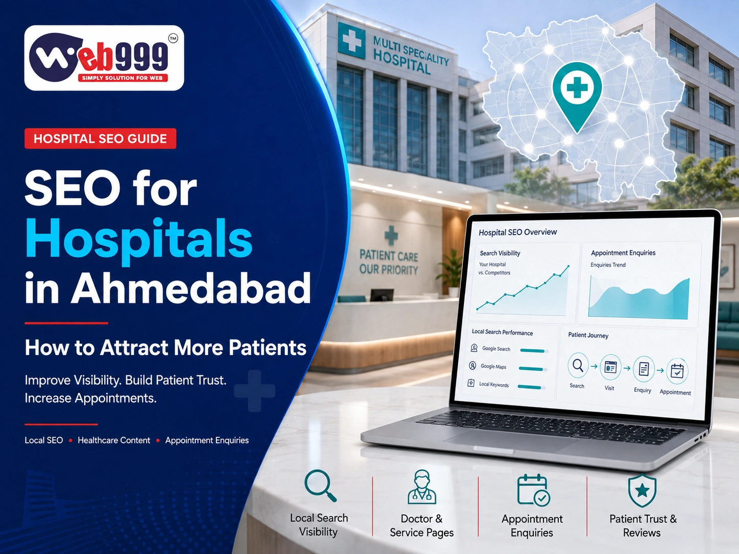 SEO for Hospitals in Ahmedabad: How to Attract More Patients