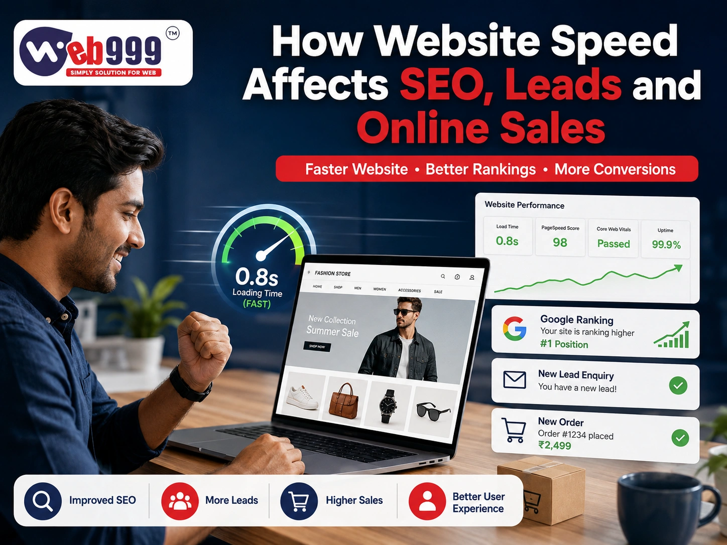 How Website Speed Affects SEO, Leads and Online Sales