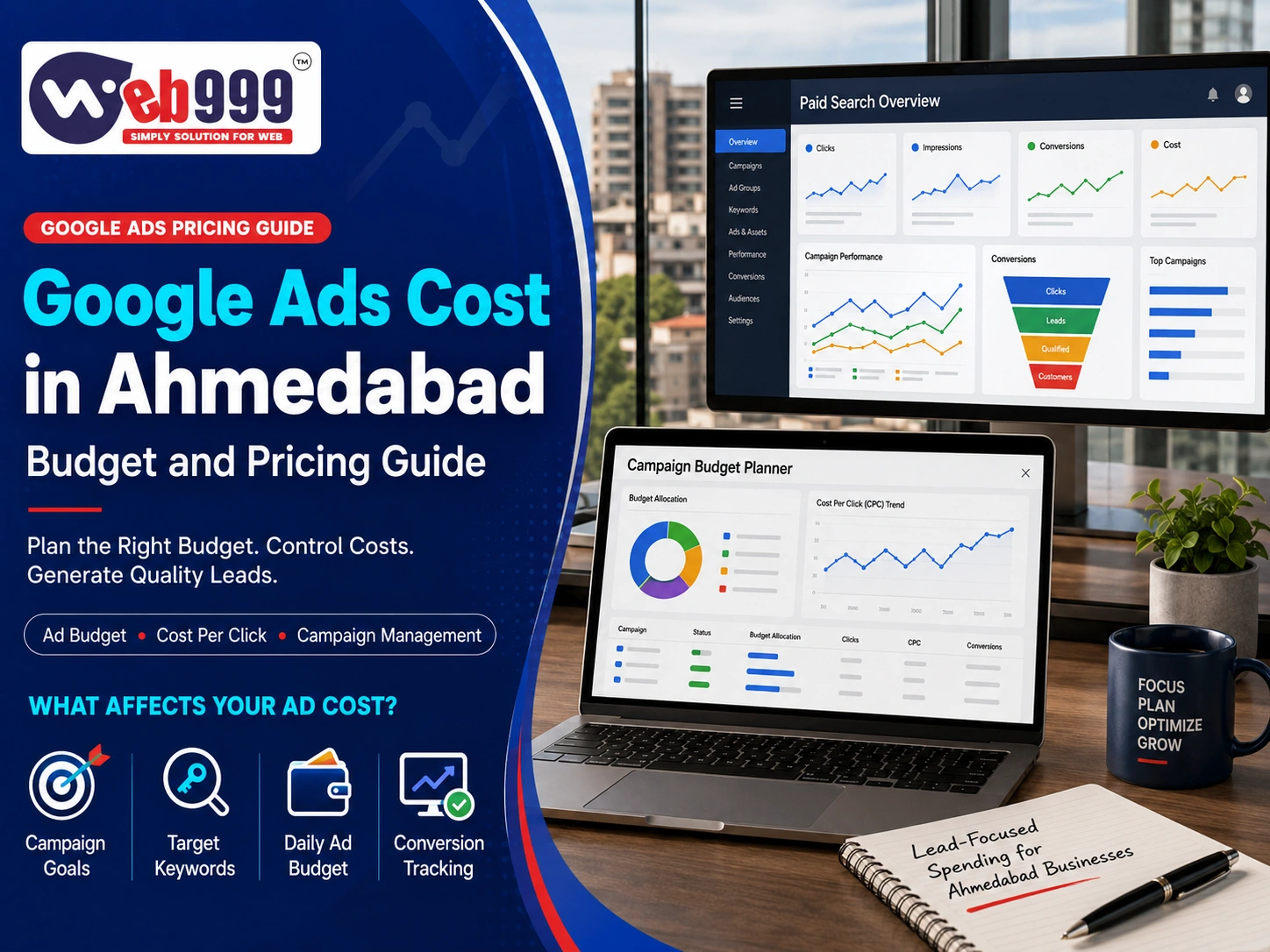 Google Ads Cost in Ahmedabad Budget and Pricing Guide