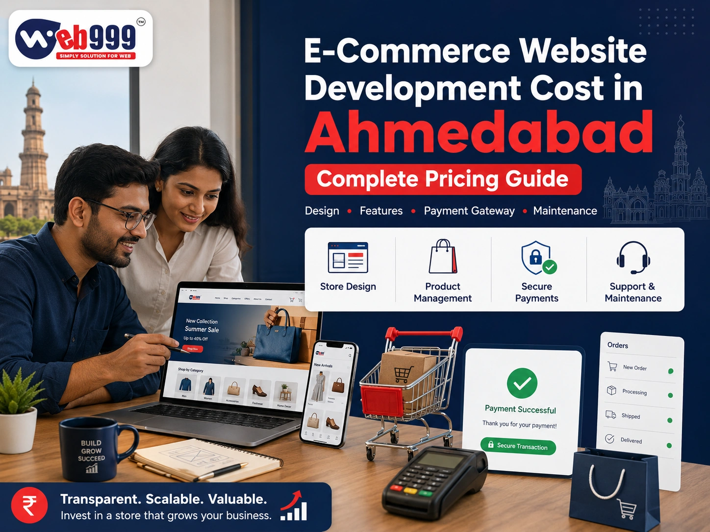 E-Commerce Website Development Cost in Ahmedabad: Complete Pricing Guide