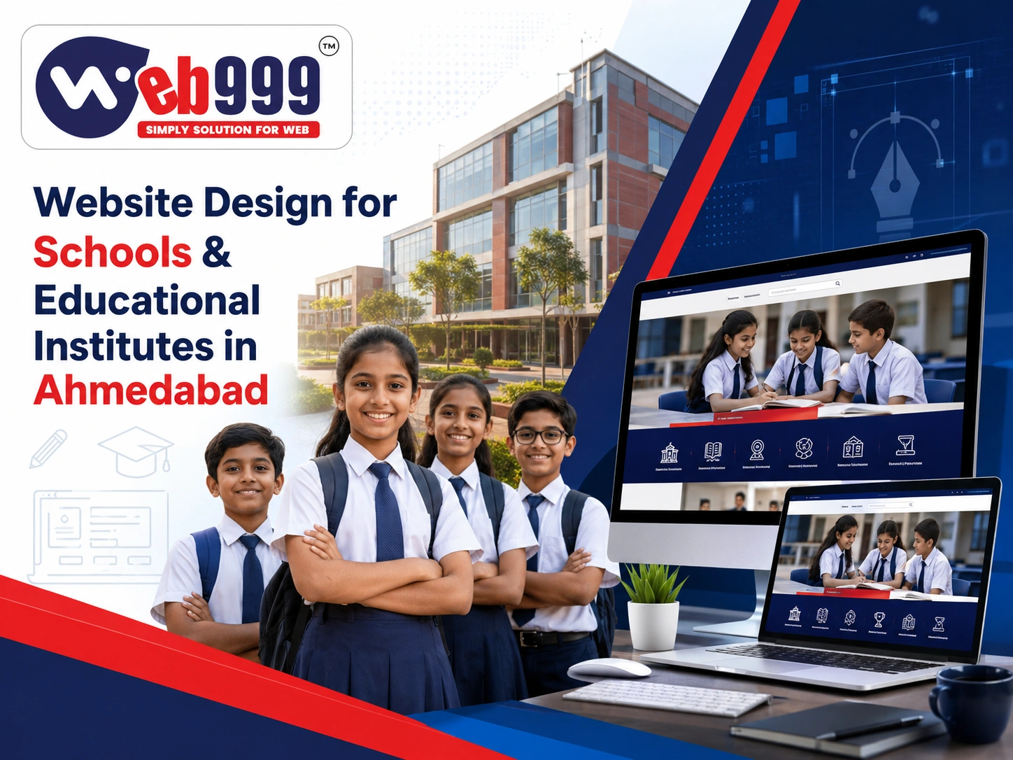 Website Design for Schools and Educational Institutes in Ahmedabad