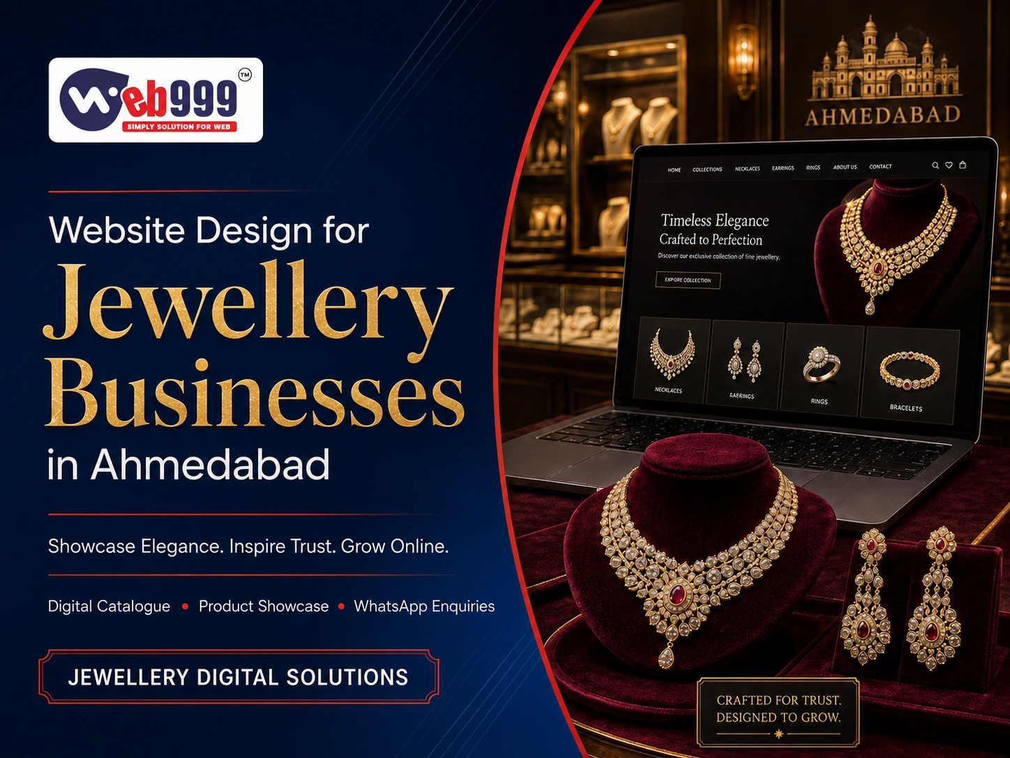 Website Design for Jewellery Businesses in Ahmedabad